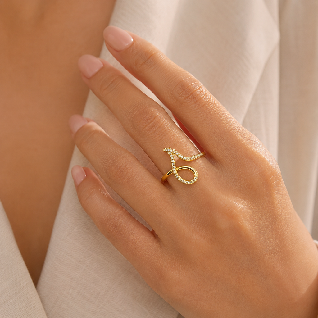 Marquise Orbit Open Ring
