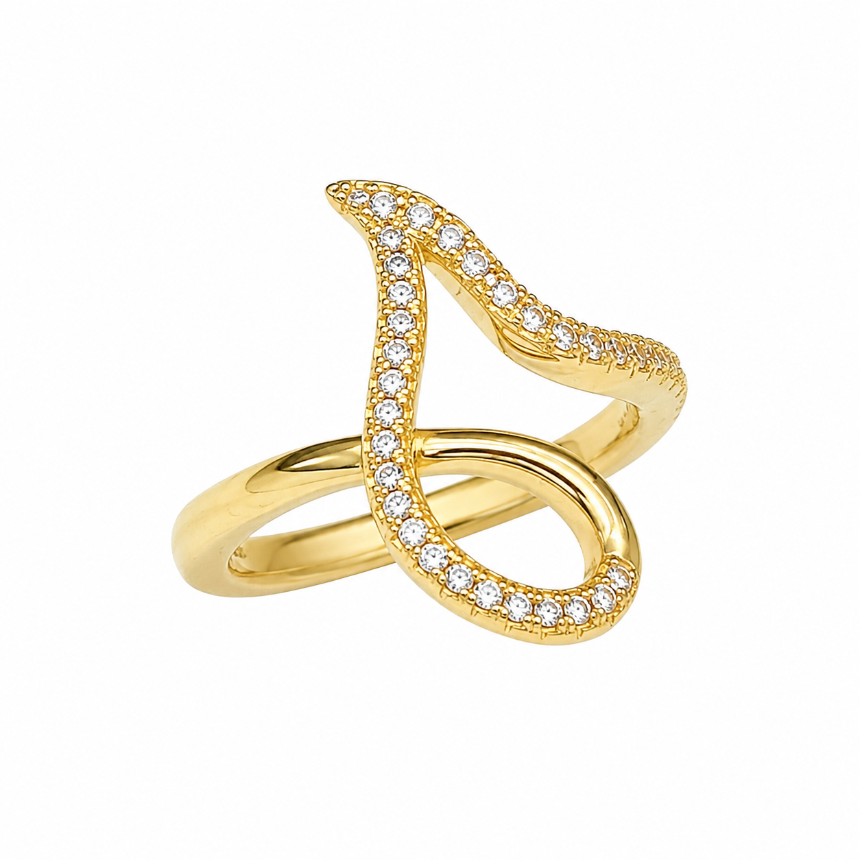 Marquise Orbit Open Ring