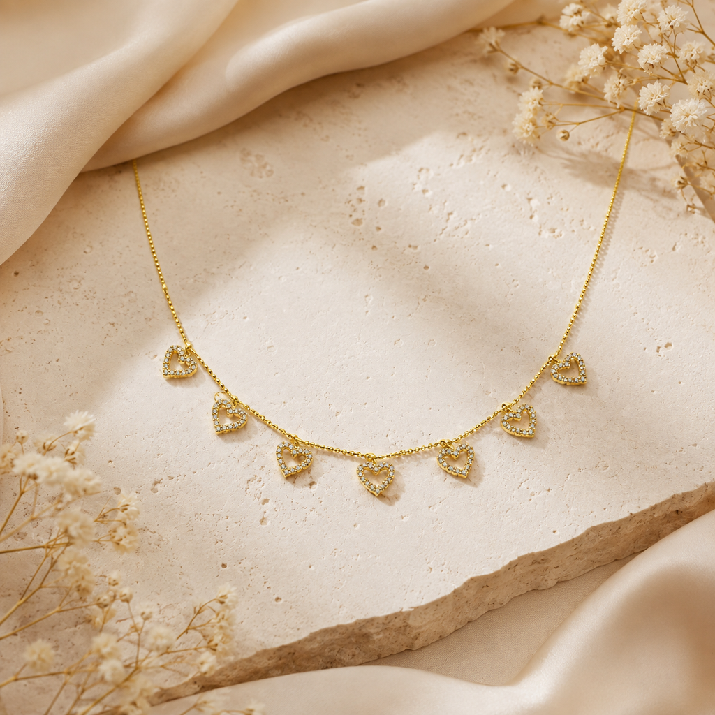 Heart Charm Gifting Set