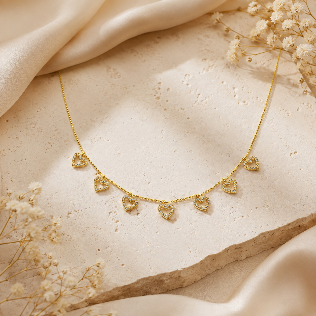 Heart Charm Gifting Set