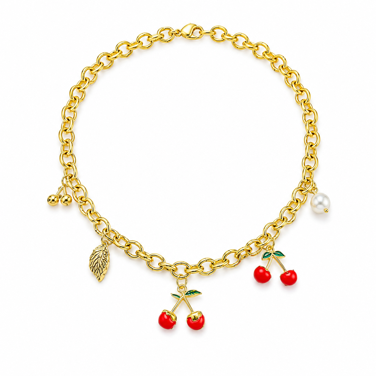 Cherry Charm Necklace