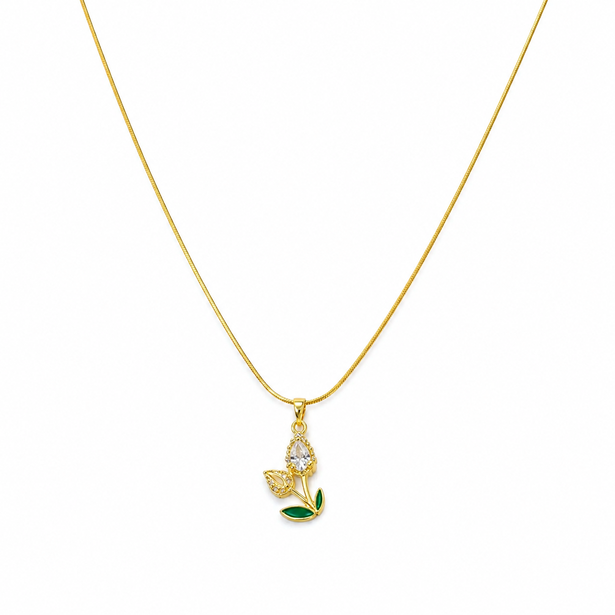 Tulip Pendant Necklace