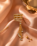 Twisted Rope Ring with Tassels