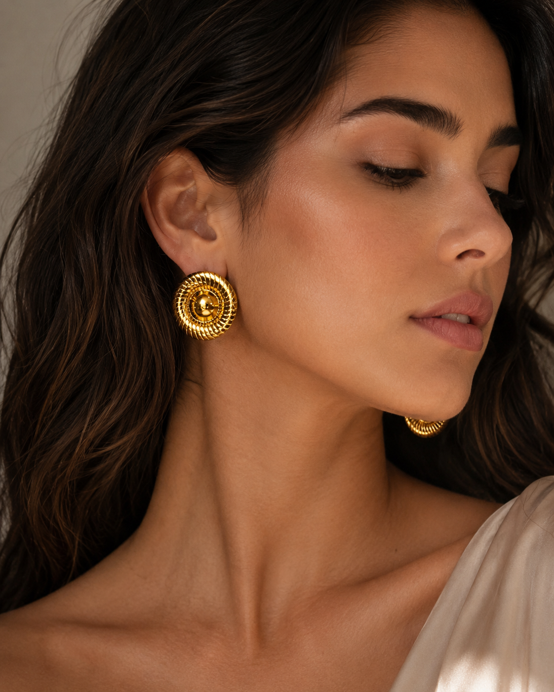 Spiral Dome Earrings