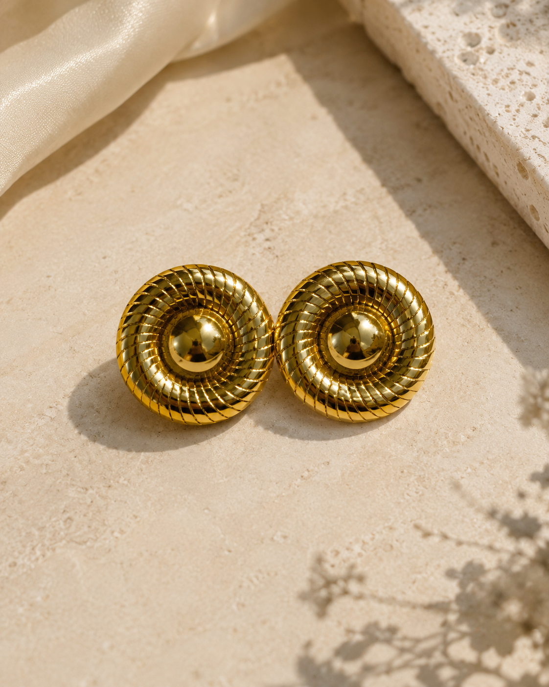 Spiral Dome Earrings