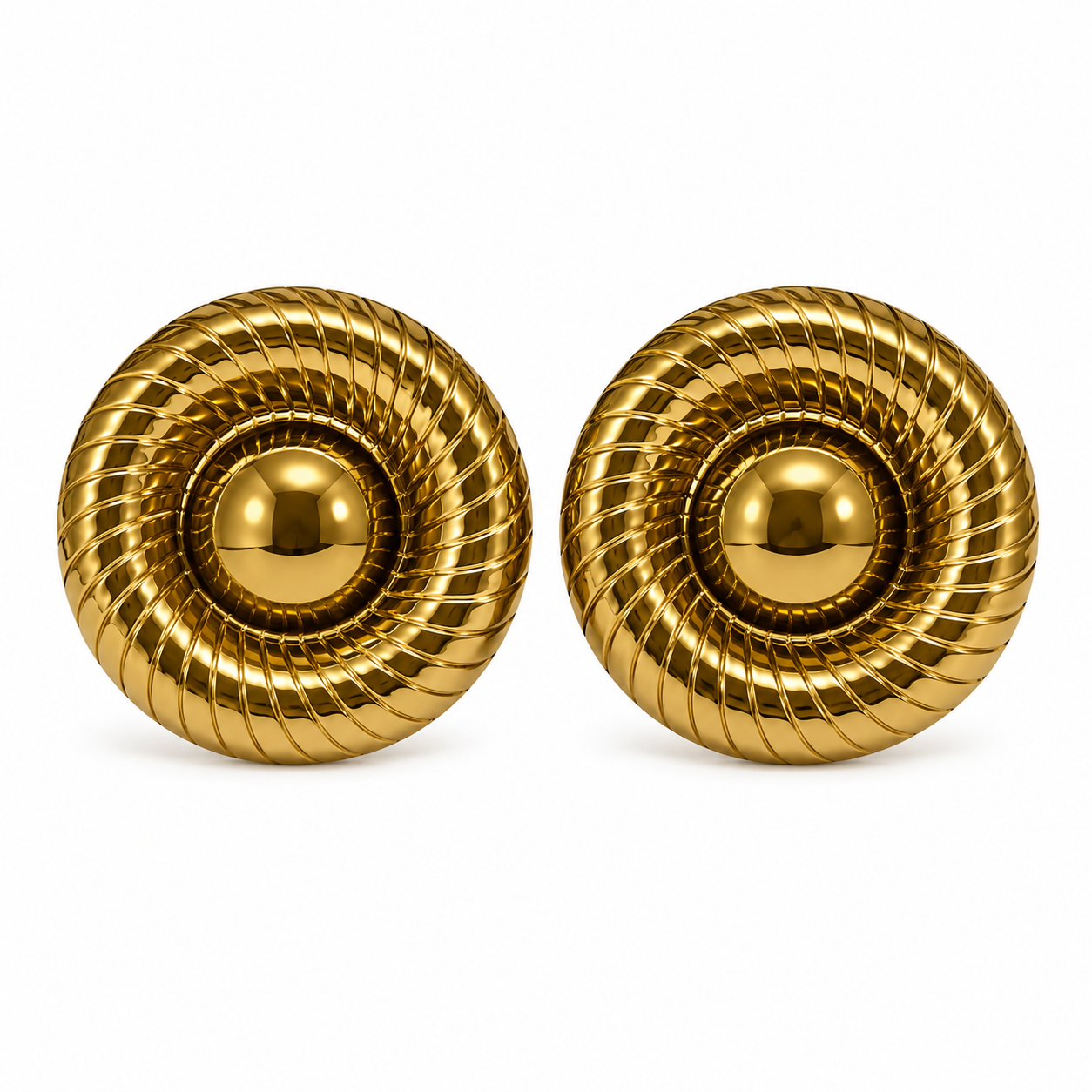 Spiral Dome Earrings