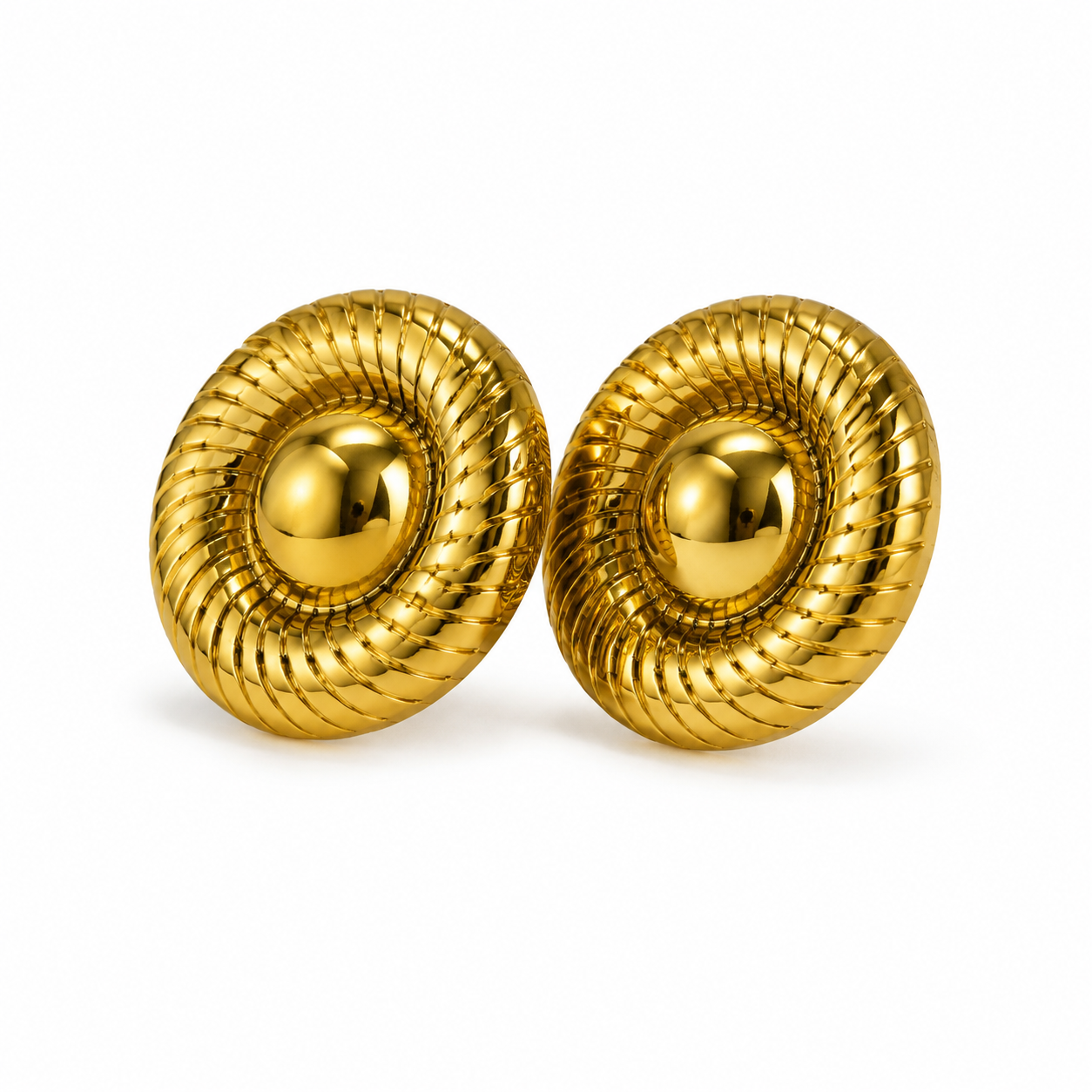 Spiral Dome Earrings