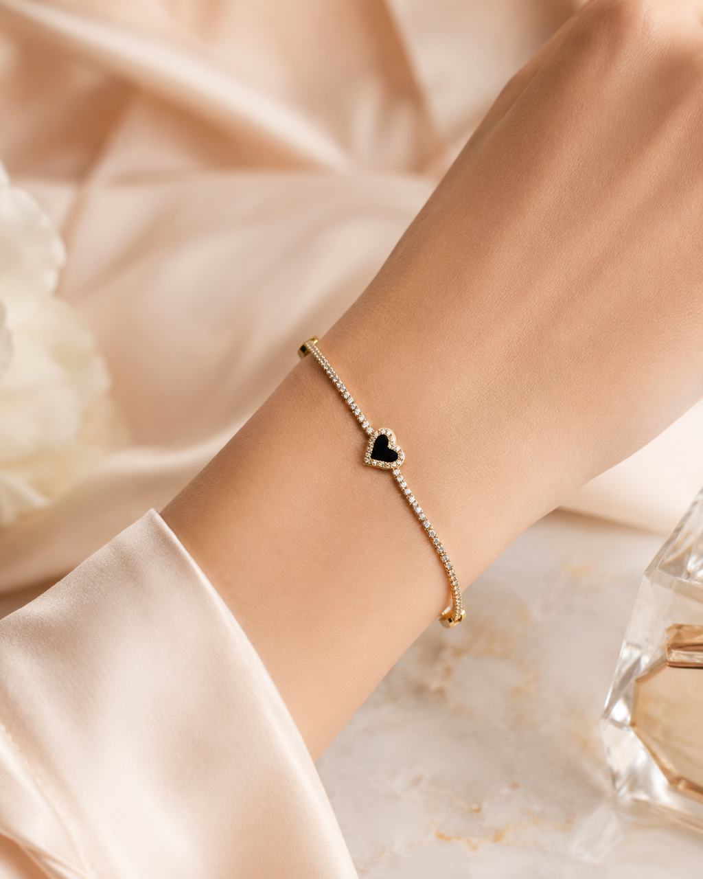Heart Chain Bracelet