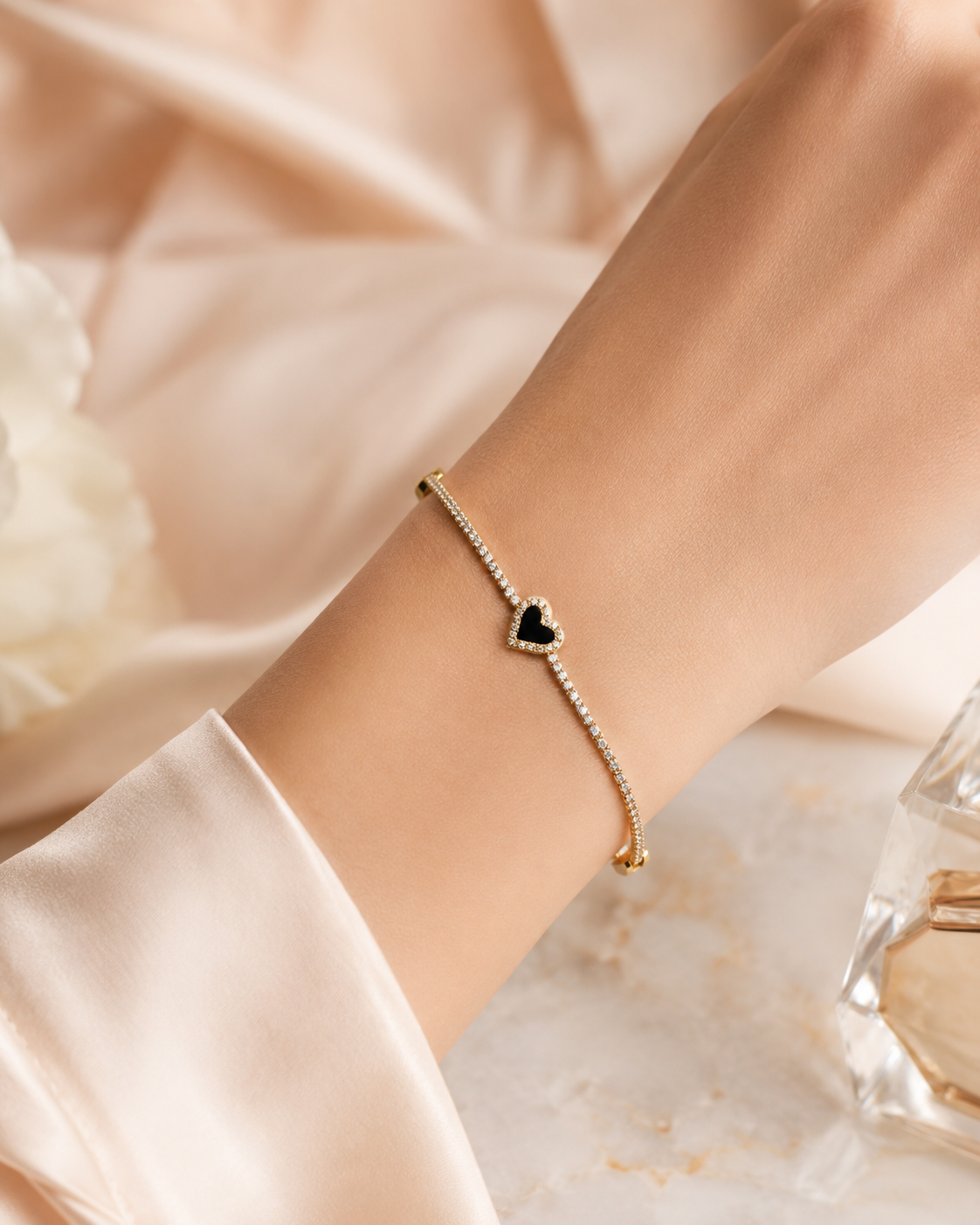 Heart Chain Bracelet