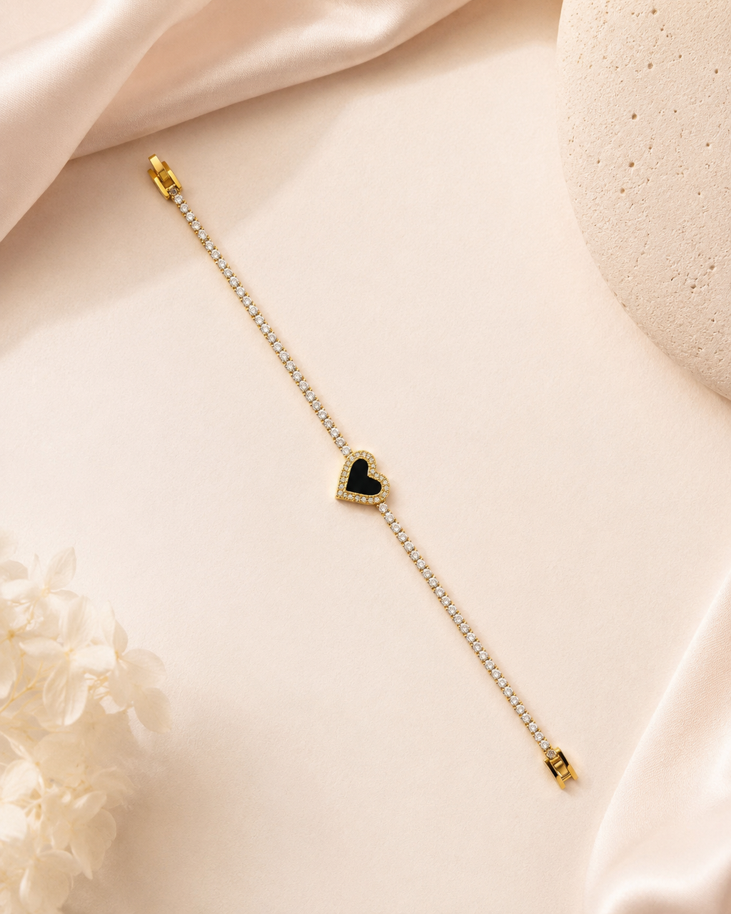Heart Chain Bracelet