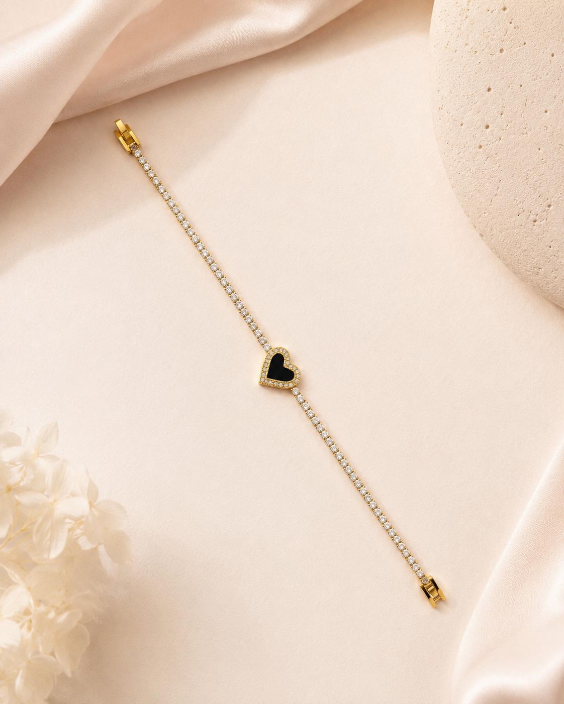 Heart Chain Bracelet