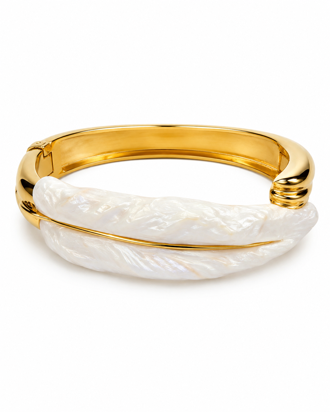 Baroque Pearl Cuff Bracelet