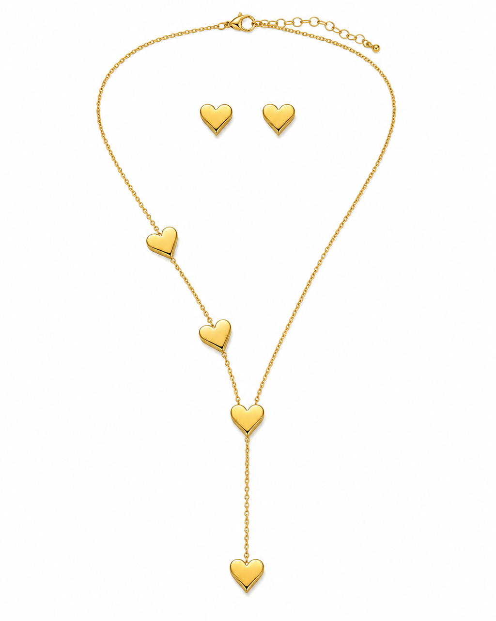 Heart Lariat Necklace