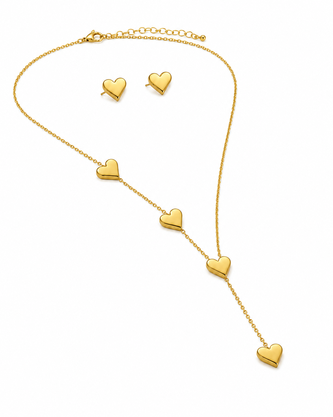 Heart Lariat Necklace